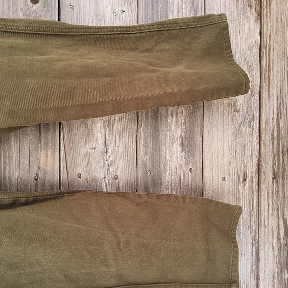 PacSun Los Angeles army green cargo pocket pants size 24 - Picture 6 of 12